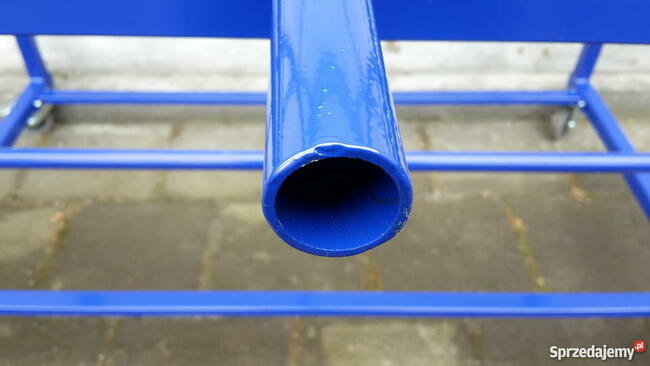 Stojak do ceraty dwustronny z listwą tnącą