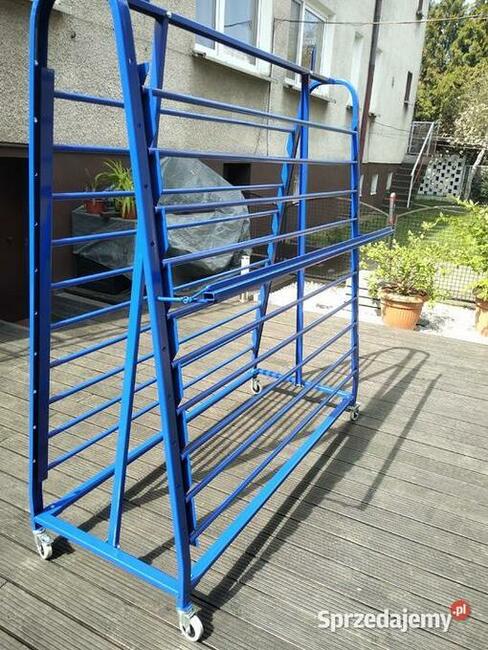 Stojak do ceraty dwustronny z listwą tnącą