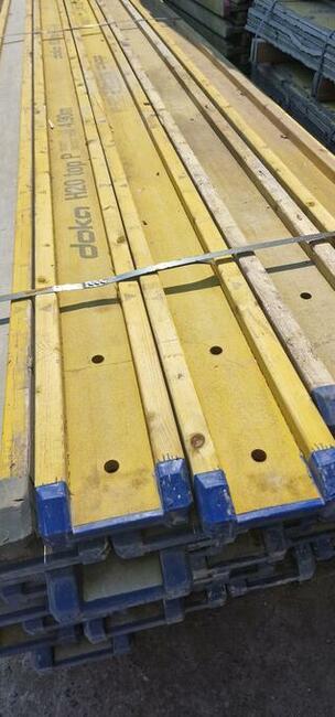 Szalunki Stemple Podpory Sztyce Dźwigar DOKA Belki Stojaki