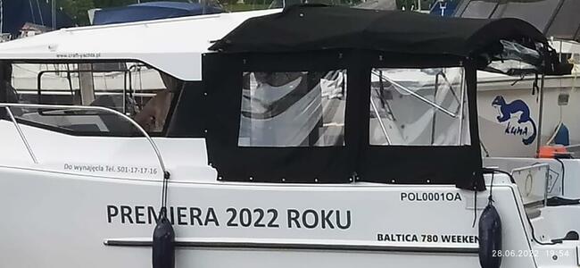 Jacht motorowy Baltica 780 weekend 2025r -2026/PRODUCENT