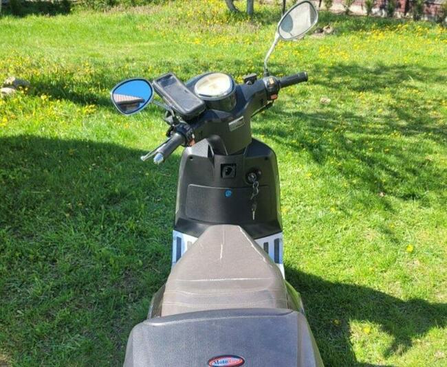 skuter retro 50cc 4T, wygodne krzesło