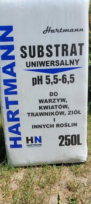 Substrat 250l Hartmann pH 5,5-6 do warzyw, kwiatów, trawnikó
