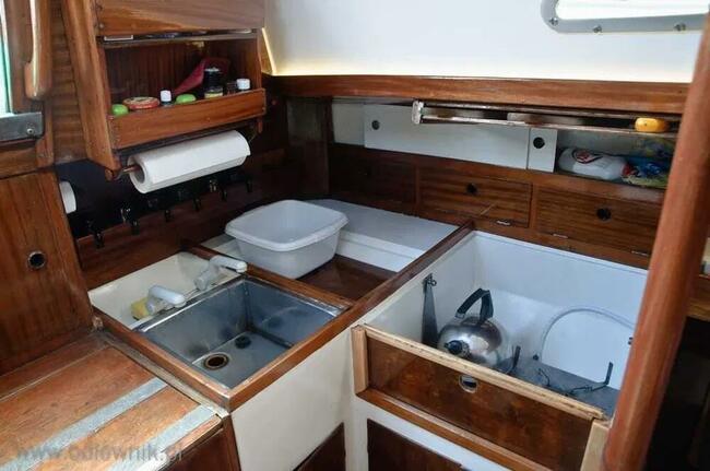 jacht żaglowy CARTER 30,9 m dł, zanurz. 1,5m, 36 m2 żagla