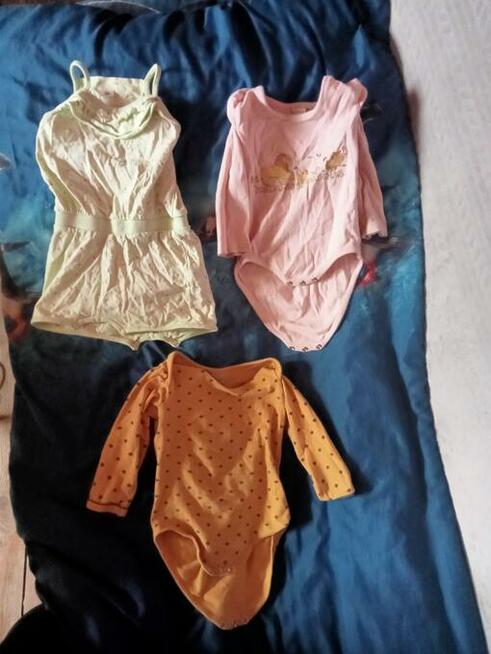 Ubranka dziecięce dla dziewczynki 74/80