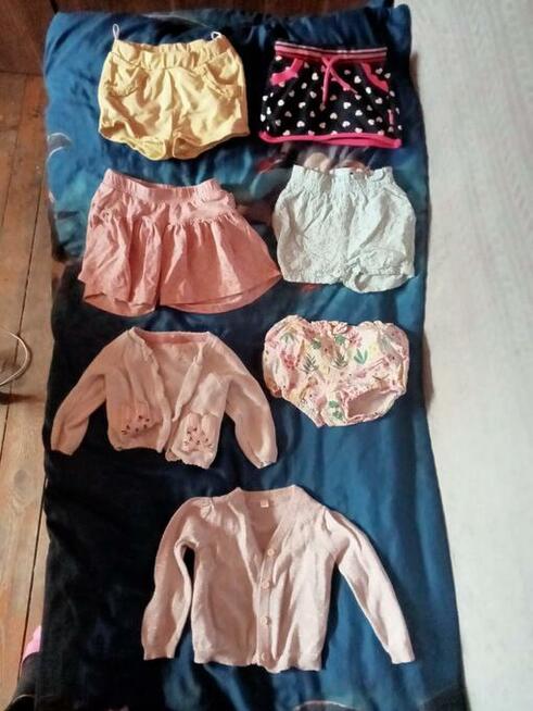 Ubranka dziecięce dla dziewczynki 74/80