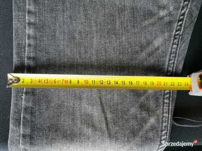 Levis 519 Skinny Fit SZARE W33-34 dopasowane JAK NOWE