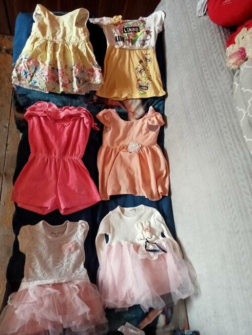 Ubranka dziecięce dla dziewczynki 68/92