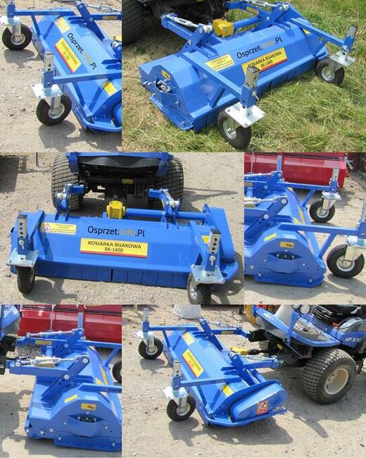Kosiarka bijakowa WOM-BK-1400 Kubota, Yanmar, Iseki