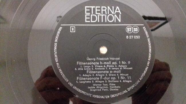 Winyl – Haendel, Flötensonaten, sprzedam