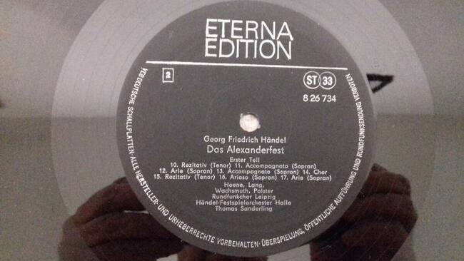 Winyl – Haendel, Das Alexanderfest, sprzedam