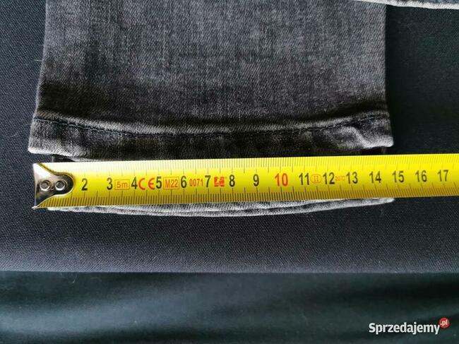 Levis 519 Skinny Fit SZARE W33-34 dopasowane JAK NOWE
