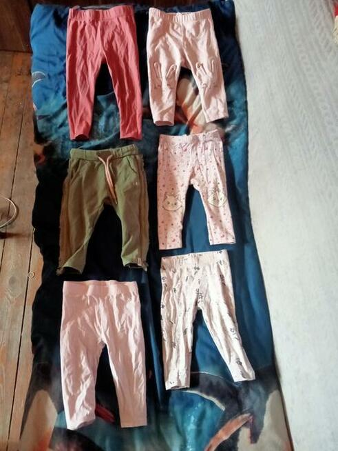 Ubranka dziecięce dla dziewczynki 74/80