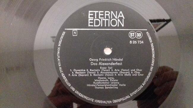Winyl – Haendel, Das Alexanderfest, sprzedam