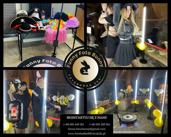 Fotobudka 360 / Selfie 360 / Spinner 360