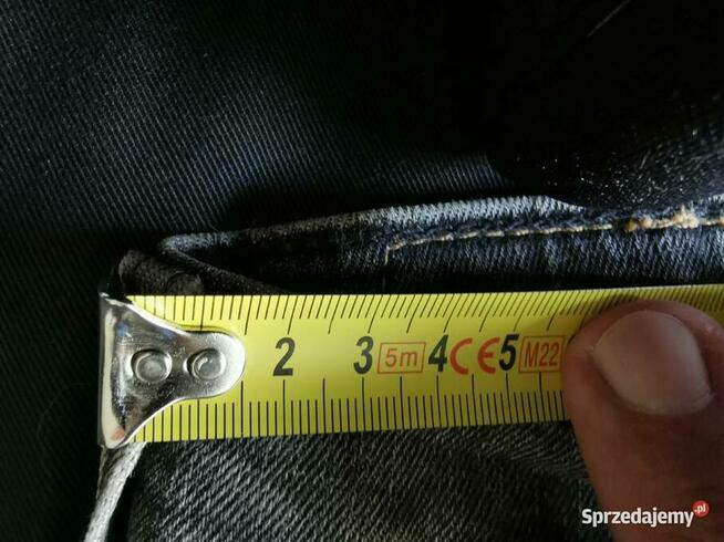 Levis 519 Skinny Fit SZARE W33-34 dopasowane JAK NOWE