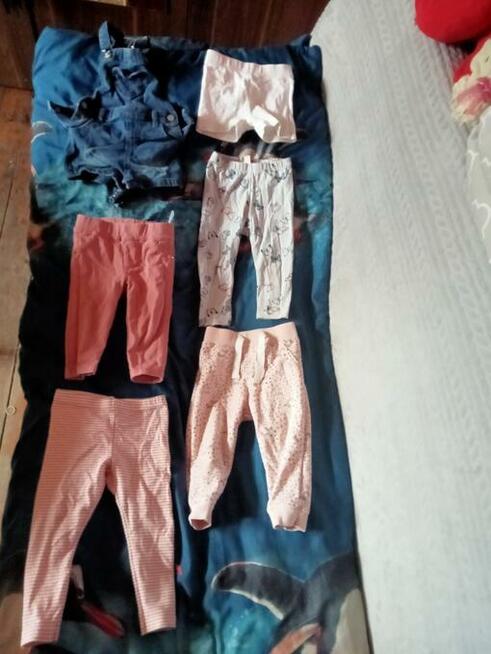 Ubranka dziecięce dla dziewczynki 74/80