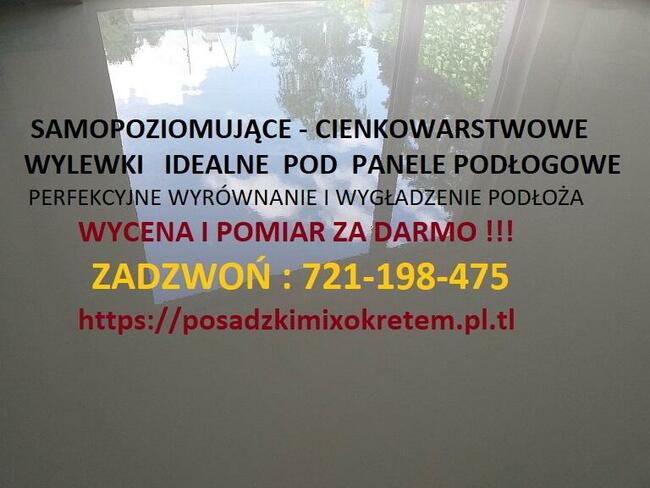Wylewki betonowe , Styrobeton , Posadzki Mixokretem