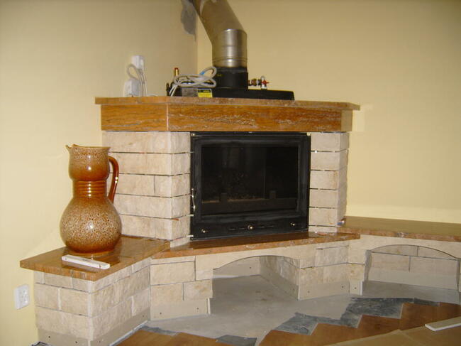 Kamień TRAWERTYN +kamień do zbudowania kominka