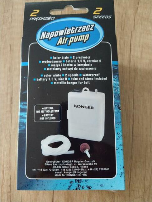 Napowietrzacz na baterię Konger Air Pump