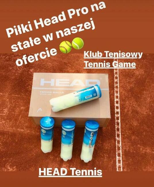 Piłki tenisowe Head Pro -Gorzów i okolice