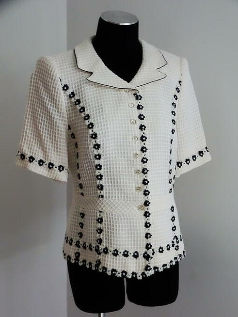 Śliczne damskie bolerko Tullo żakiecik roz. S 36/38