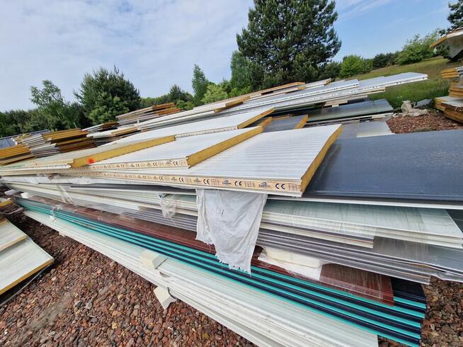 Płyta warstwowa wiata garaż Pir Piana 80-120mm mix kolor