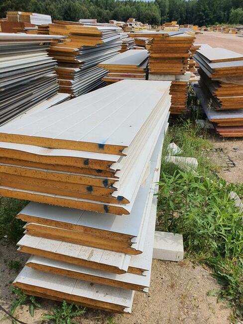 Płyty warstwowe bramowe ogrodzenie 40mm mix kolor Tanio