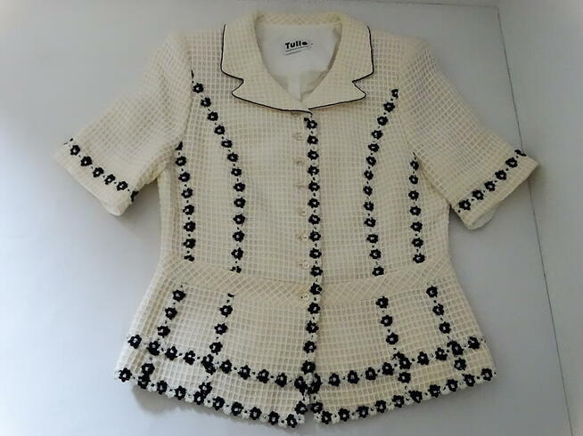 Śliczne damskie bolerko Tullo żakiecik roz. S 36/38