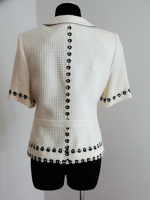 Śliczne damskie bolerko Tullo żakiecik roz. S 36/38