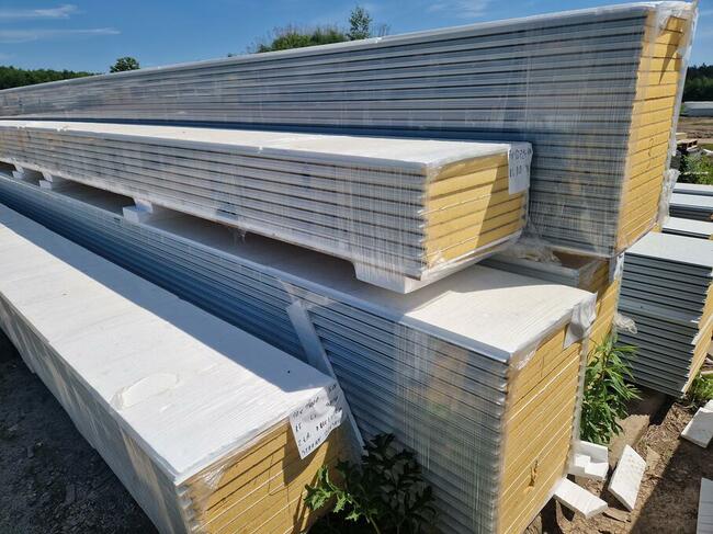 Ogrodzenie płyta warstwowa bramowa 40mm kolor podłkadowy