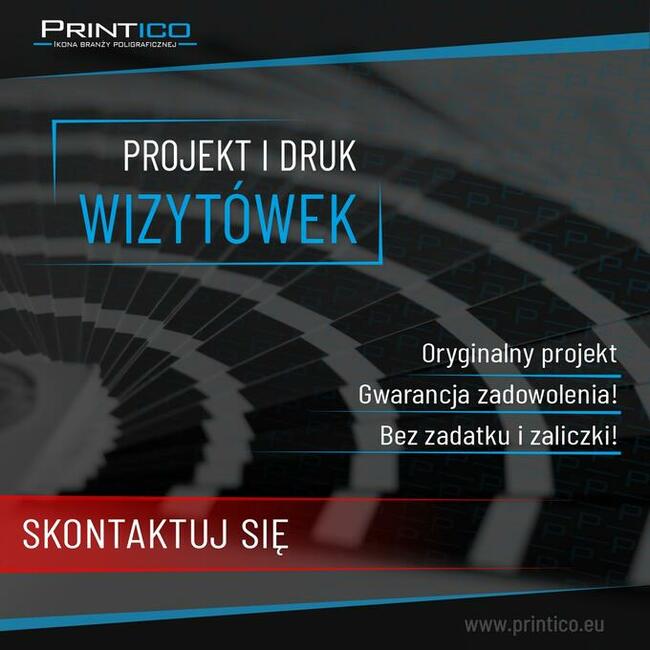 Wizytówki - projekt i druk | Printico.eu