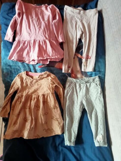 Ubranka dziecięce dla dziewczynki 86