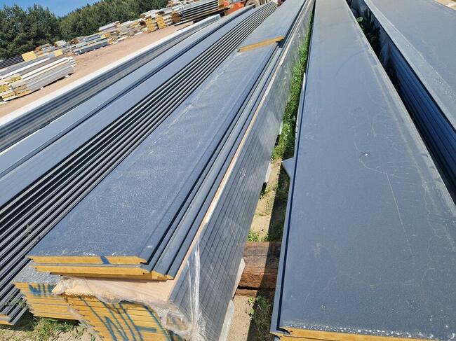 Ogrodzenie płyta warstwowa bramowa 40mm kolor podłkadowy