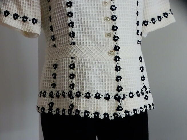 Śliczne damskie bolerko Tullo żakiecik roz. S 36/38