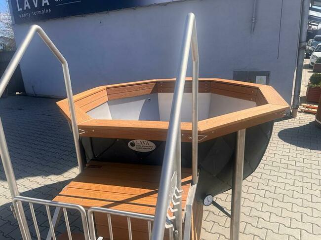 Wanna termalna SPA LAVA kocioł stalowy INOX elektryczna