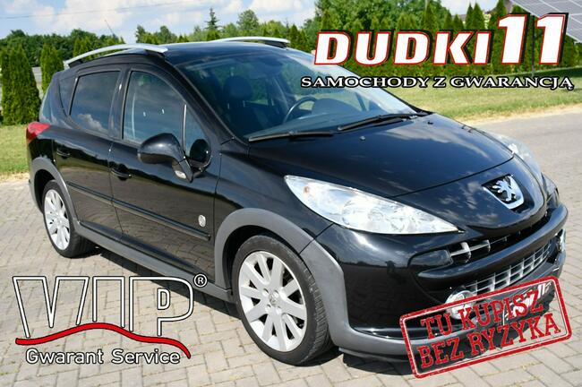 Peugeot 207 SW 1,6B DUDKI11 Panorama Dach,Klimatronic 2str,Tempomat,Hak,OKAZJA