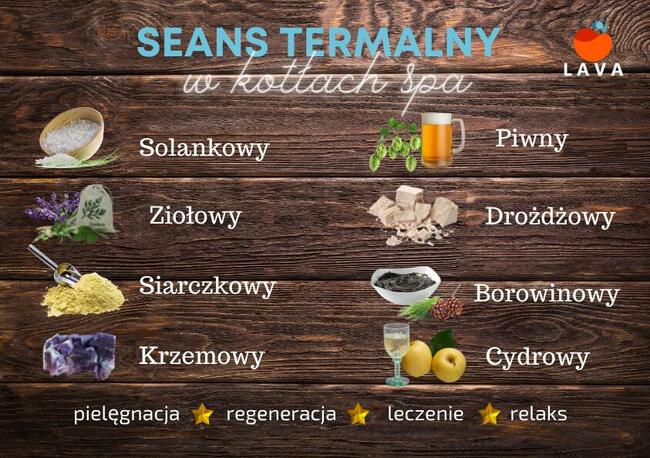 Wanna termalna SPA LAVA kocioł stalowy INOX elektryczna