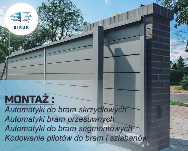 Instalacja Monitoring KONTROLA DOSTĘPU Bramy Sieć Alarm