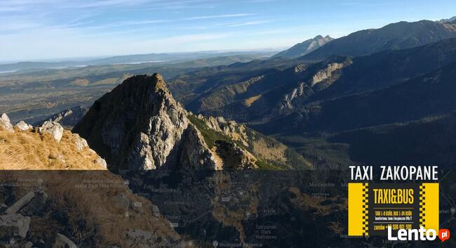 Taxi Zakopane 1-8 osób | Wygodnie, bezpiecznie i w tanio