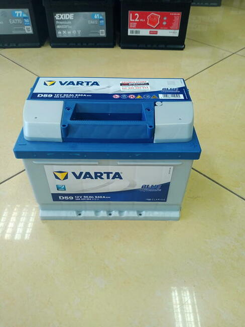Akumulator VARTA Blue Dynamic D59 60Ah 540A