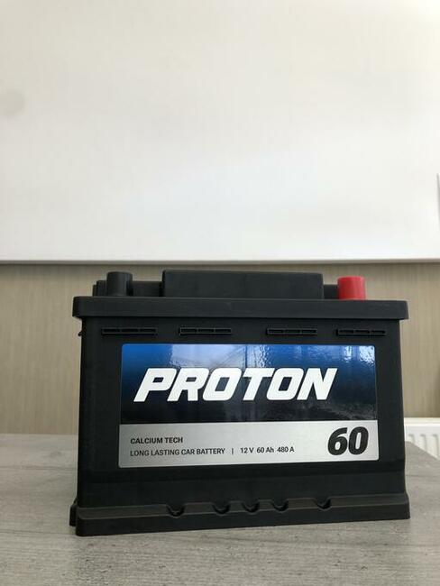 Akumulator PROTON 60Ah 480A * Najlepsze ceny w Gnieźnie!