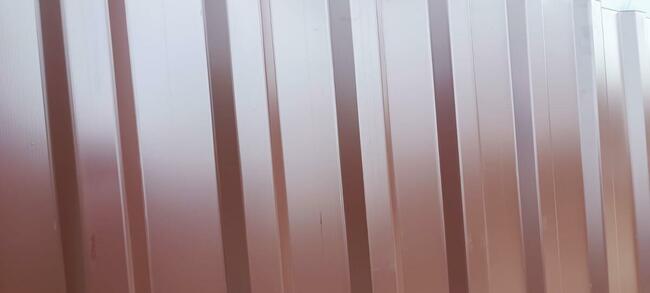 BLACHA trapezowa brązowa tania BRĄZ T14 8017 arkusze od ręki