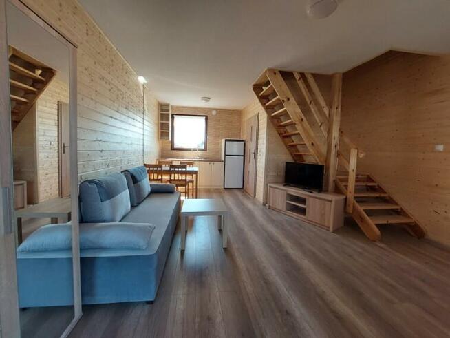 Pokoje w domkach nad morzem