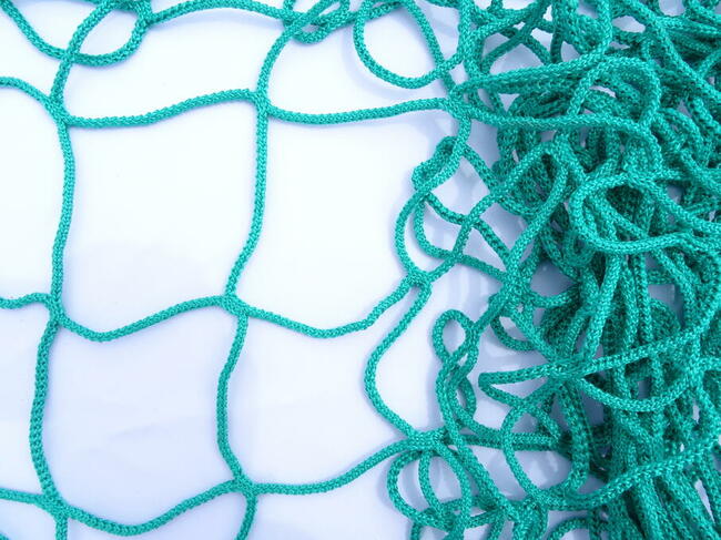 Siatka na piłkochwyty piłkołapy siatka do bramki