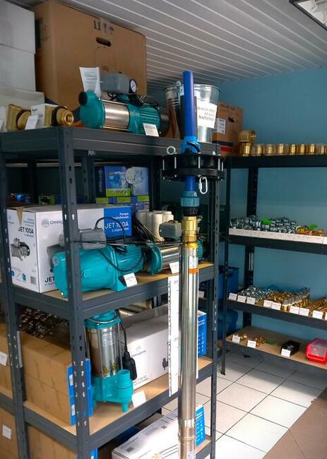 Pompy głębinowe, studnie głębinowe, stacje uzdatniania wody