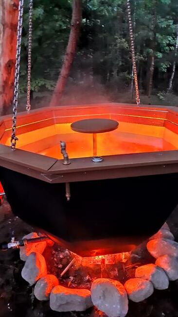 LAVA VIKING wanna termalna kocioł SPA czan hottub na ogień