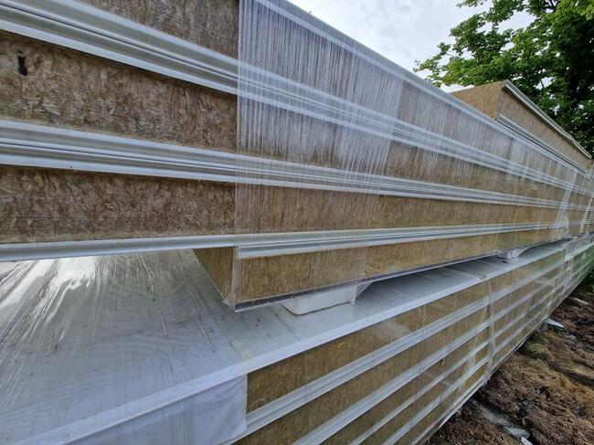 Ściana płyta warstwowa wełna gospodarczy Wyprzedaż