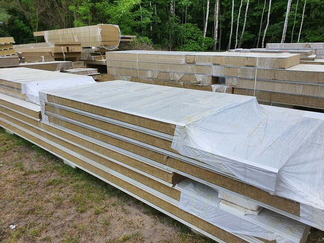 Ściana płyta warstwowa wełna gospodarczy Wyprzedaż