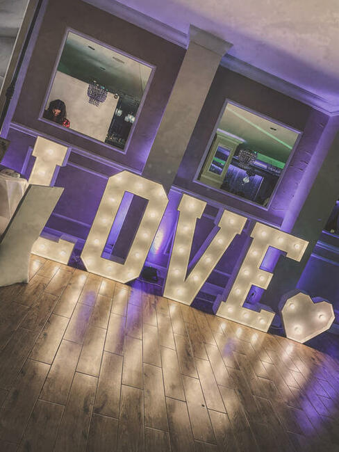 Napis Love 120 cm Jaworzno