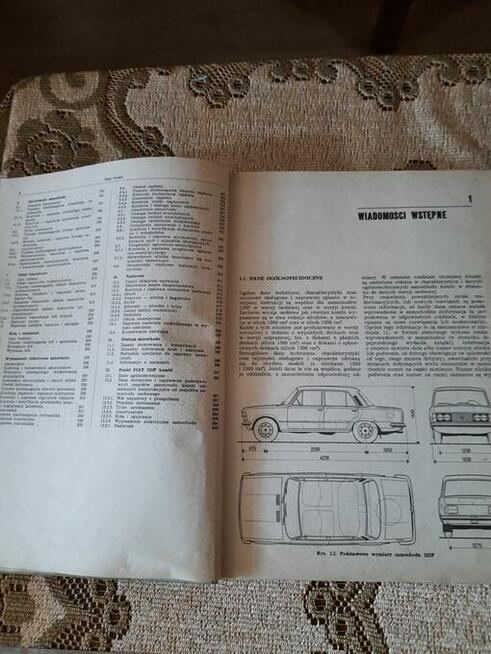 Książka Naprawa samochodów Polski fiat 125p